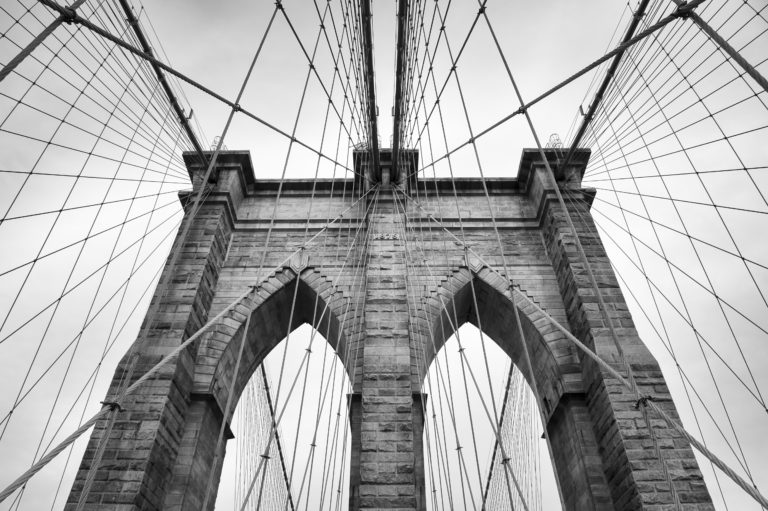 Brooklyn Bridge New York City - Custom Wallpaper