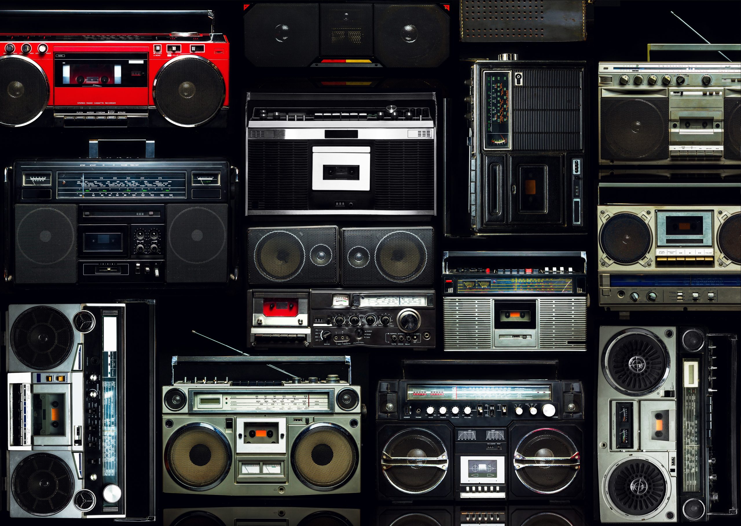 Vintage black radio, background, radio, receiver, HD wallpaper |  Wallpaperbetter